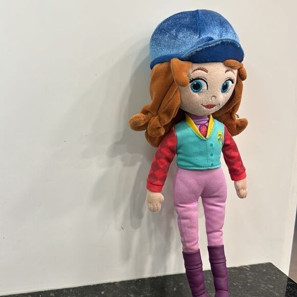 Disney Store Exclusive Plush 13" Sofia The First Soft Equestrian Doll - Picture 4 of 6